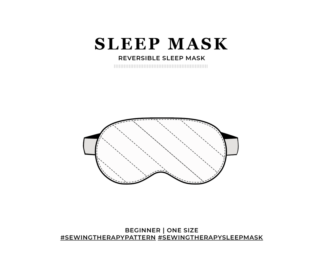 :: FREE ::  PDF Sleep Mask - Sewing Therapy