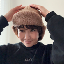 Charger l'image dans la galerie, 1/2 Yard *Project Fabric* Sherpa Fleece in Coffee 56" Wide