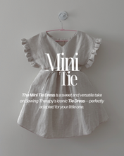 Charger l'image dans la galerie, PDF Mini Tie Dress Pattern for Ages 1 – 12 (Sizes 80–150 cm) | Sewing Therapy
