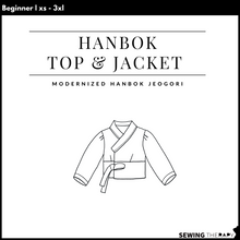 Charger l'image dans la galerie, PDF Hanbok Top & Jacket Pattern - Sewing Therapy