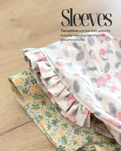 Load image into Gallery viewer, PDF Mini Tie Dress Pattern for Ages 1 – 12 (Sizes 80–150 cm) | Sewing Therapy