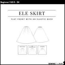 Charger l'image dans la galerie, PDF Ele Skirt Pattern - Sewing Therapy