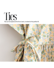 Load image into Gallery viewer, PDF Mini Tie Dress Pattern for Ages 1 – 12 (Sizes 80–150 cm) | Sewing Therapy