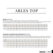 Charger l'image dans la galerie, PDF Arles Top Pattern - Sewing Therapy
