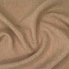 Load image into Gallery viewer, 1/2 Yard REAL LINEN - Antique Wash Finish Linen - Latte 54" Wide