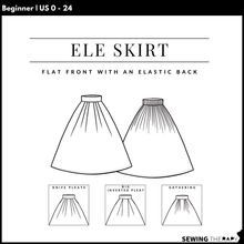 Load image into Gallery viewer, PDF Ele Skirt Pattern - Sewing Therapy
