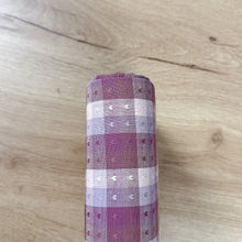 Charger l'image dans la galerie, 1/2 Yard Golden Hour Gingham Hearts in Cameo Pink 44" Wide