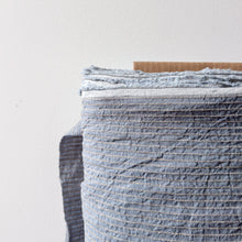 Load image into Gallery viewer, 1/2 Yard Breezeway Stripe Linen - Dove 54" Wide