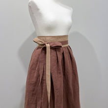Load image into Gallery viewer, 1/2 Yard REAL LINEN - Antique Wash Finish Linen - Latte 54" Wide