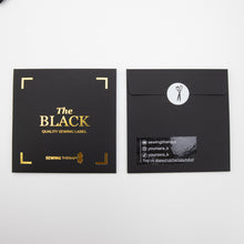 Charger l'image dans la galerie, Fabric Shears Sewing Labels - THE BLACK from Sewing Therapy (10 Labels in each envelope)