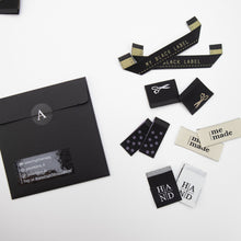 Charger l'image dans la galerie, Assorted Sewing Labels - THE BLACK from Sewing Therapy (10 Labels in each envelope)