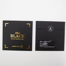 Charger l'image dans la galerie, Assorted Sewing Labels - THE BLACK from Sewing Therapy (10 Labels in each envelope)