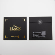 Charger l'image dans la galerie, HAND Sewing Labels - THE BLACK from Sewing Therapy (10 Labels in each envelope)