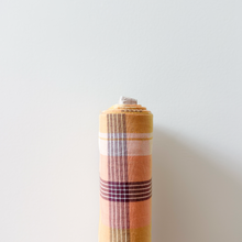 Load image into Gallery viewer, 1/2 Yard Arcade Plaid Woven in Apricot 44" Wide