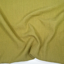Load image into Gallery viewer, 1/2 Yard Organic Cotton Double Gauze - Avocado Stripe Cotton 100% 52" Wide