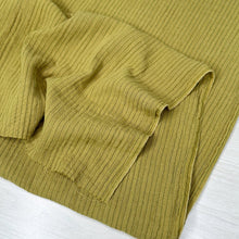 Load image into Gallery viewer, 1/2 Yard Organic Cotton Double Gauze - Avocado Stripe Cotton 100% 52" Wide