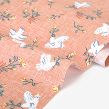 Load image into Gallery viewer, 1/2 Yard *Project Fabric* Vintage Rose Cotton 42" Wide