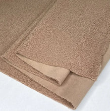 Charger l'image dans la galerie, 1/2 Yard *Project Fabric* Sherpa Fleece in Coffee 56" Wide