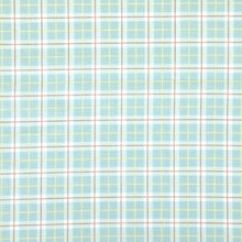 Load image into Gallery viewer, 1/2 Yard Mint Check - Cotton Lawn 100% 62&quot; Wide
