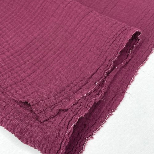 Organic Cotton Double Gauze - Sorbet Organic Cotton Double Gauze - Sorbet