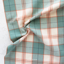 Load image into Gallery viewer, 1/2 Yard Arcade Plaid Woven in Watermelon 44" Wide