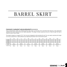 Load image into Gallery viewer, PDF Barrel Skirt Pattern - Sewing Therapy