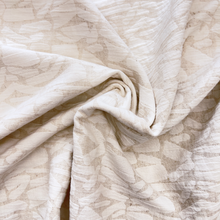 Load image into Gallery viewer, 1/2 Yard Terrazzo Linen Blend Jacquard - Cream 50" Wide