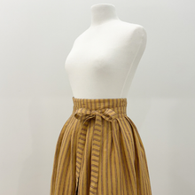 Load image into Gallery viewer, 1/2 Yard Ethereal Stripe Linen - Amber 54" Wide