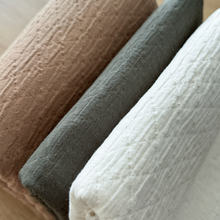 Charger l'image dans la galerie, 1/2 Yard Diamond Quilted Cotton Jacquard - Khaki 53" Wide