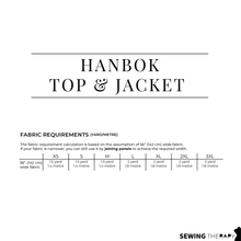 Load image into Gallery viewer, PDF Hanbok Top & Jacket Pattern - Sewing Therapy