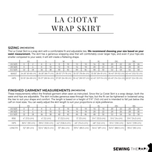 Charger l'image dans la galerie, PDF La Ciotat Wrap Skirt Pattern - Sewing Therapy