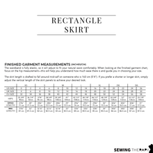 Load image into Gallery viewer, PDF Rectangle Skirt Pattern - Sewing Therapy