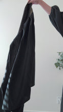 Load and play video in Gallery viewer, [HANDMADE] Infit Dress - Linen Cotton Twill in Black XS - L
