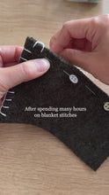 Charger et lire la vidéo dans la visionneuse de la Galerie, :: FREE :: PDF Faux Collar Coat Sleeve - Sewing Therapy