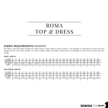 Load image into Gallery viewer, PDF Roma Top & Dress Pattern - Sewing Therapy