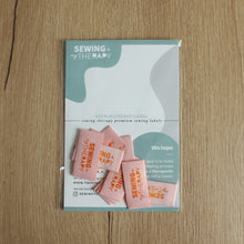 Charger l'image dans la galerie, Orange - SEWING IS MY THERAPY (10 Labels in each envelope)