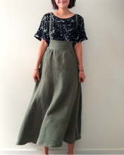 Load image into Gallery viewer, PDF Low Bib Pinafore Pattern - Sewing Therapy