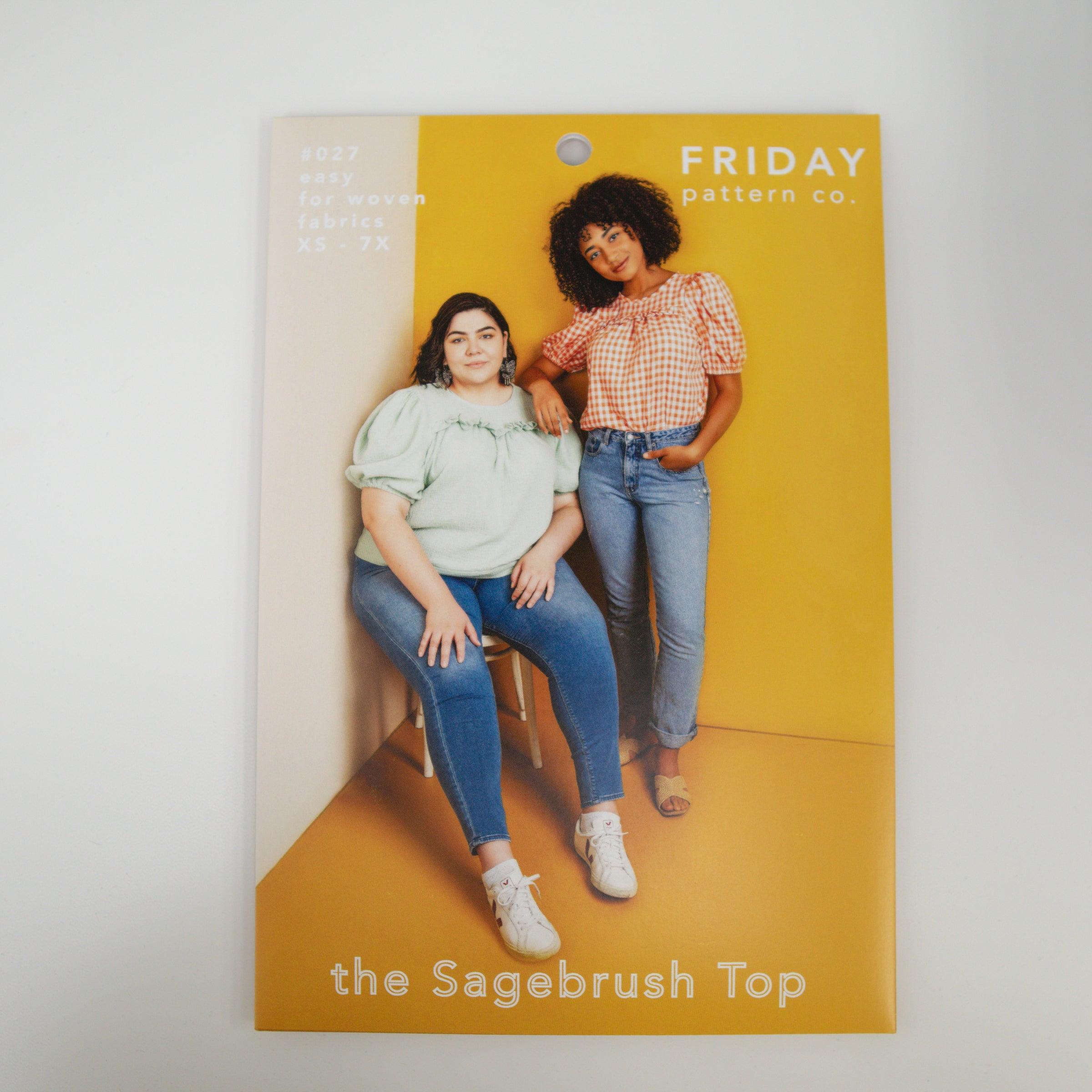 The Sagebrush Top - Friday Pattern Co (Paper)