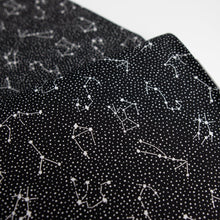 Load image into Gallery viewer, 1/2 Yard COSMIC SEA GALAXY - Black - Cotton + Steel Cotton 100% 44&quot; Wide - Two O Nine Fabric
