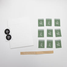 Charger l'image dans la galerie, LEAF Sewing Labels - THE BASIC from Sewing Therapy (10 Labels in each envelope) - Two O Nine Fabric
