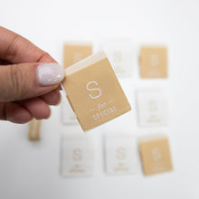 Charger l'image dans la galerie, S For SPECIAL Sewing Labels - THE BASIC from Sewing Therapy (10 Labels in each envelope) - Two O Nine Fabric