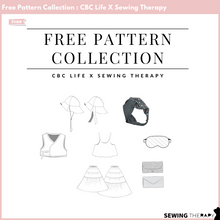 Charger l&#39;image dans la galerie, :: FREE :: Sewing Therapy X CBC Life Free Pattern Collection
