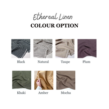 Load image into Gallery viewer, [HANDMADE] Ethereal Linen Hanbok Wrap Skirt - 7 Colours
