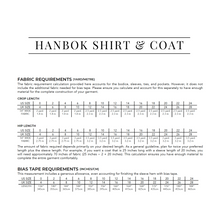 Load image into Gallery viewer, [NEW PATTERN SALE 35% OFF] PDF Hanbok Shirt and Coat Pattern - Sewing Therapy
