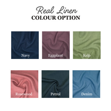Charger l&#39;image dans la galerie, [HANDMADE] Real Linen Hanbok Wrap Skirt - 6 Colours

