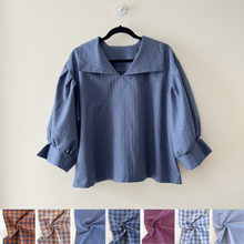 Load image into Gallery viewer, [HANDMADE] Roma Top - Dobby Hearts XS - L
