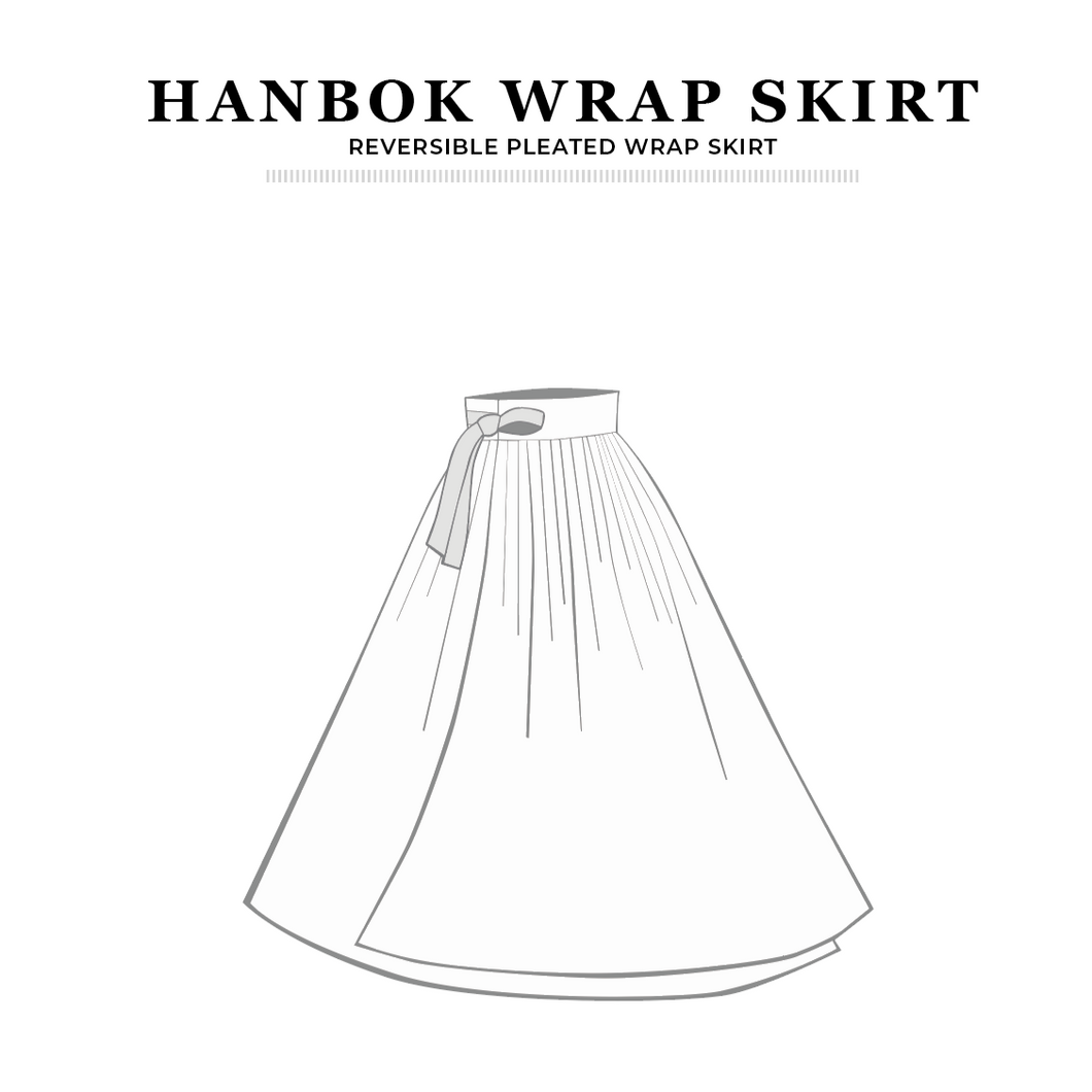 PDF Hanbok Wrap Skirt Pattern - Sewing Therapy