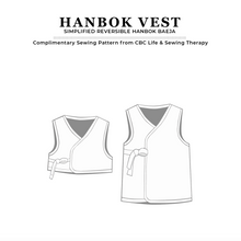 Load image into Gallery viewer, :: FREE ::  PDF Hanbok Vest BAEJA - Sewing Therapy
