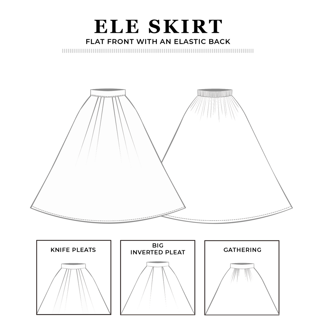 PDF Ele Skirt Pattern - Sewing Therapy