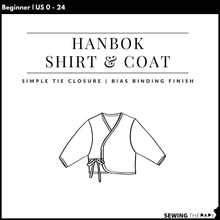 Load image into Gallery viewer, PDF Hanbok Shirt and Coat Pattern - Sewing Therapy
